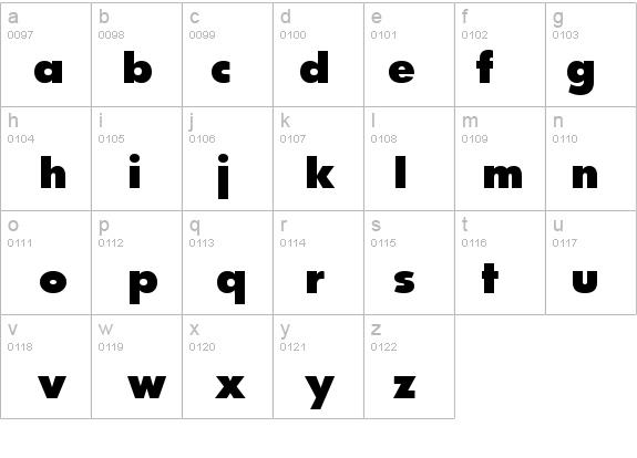 a_FuturicaExtraBlack details - Free Fonts at FontZone.net