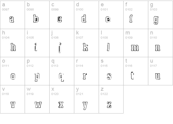 a_KenaOtl Medium details - Free Fonts at FontZone.net