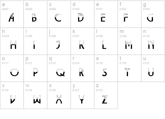 a_LancetB&W details - Free Fonts at FontZone.net