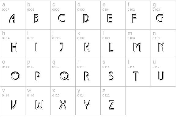 a_LancetEShd details - Free Fonts at FontZone.net