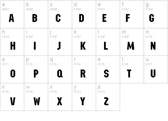 a_Meccano details - Free Fonts at FontZone.net