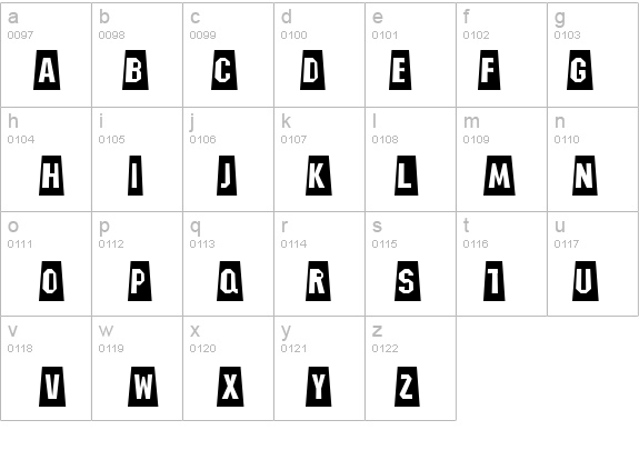 a_MeccanoCameoCutAbove details - Free Fonts at FontZone.net
