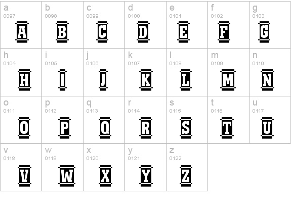 a_MonumentoTtlNrDcCm details - Free Fonts at FontZone.net