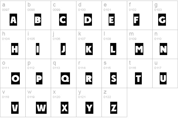 a_PlakatCm details - Free Fonts at FontZone.net