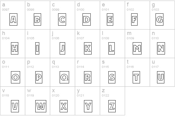 a_PlakatCmOtl details - Free Fonts at FontZone.net