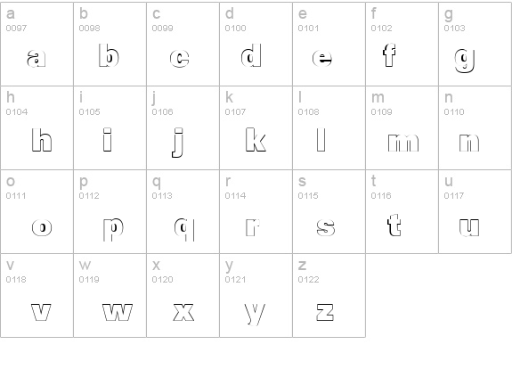 a_ReportSansOtl details - Free Fonts at FontZone.net