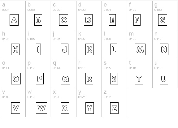 a_RunderCameoOutline details - Free Fonts at FontZone.net