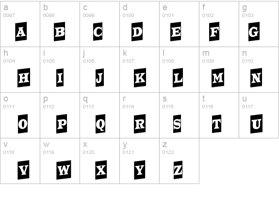 a_TrianglerCmUp details - Free Fonts at FontZone.net