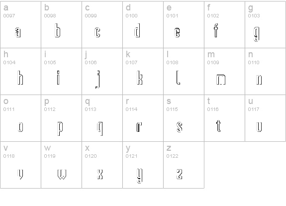 a_VizoraOtl details - Free Fonts at FontZone.net