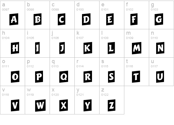 a_WritCameoUp details - Free Fonts at FontZone.net