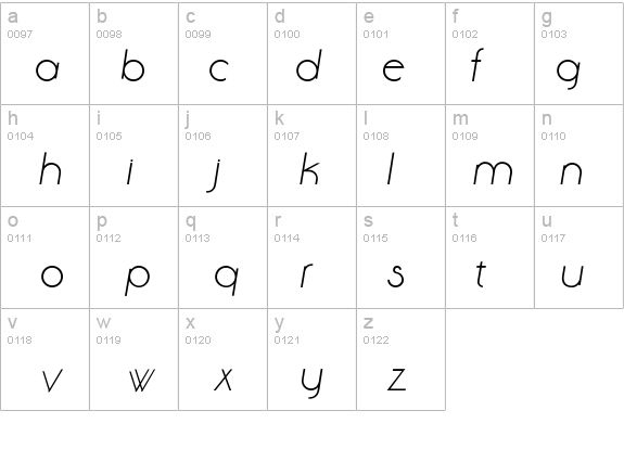 AaseItalic details - Free Fonts at FontZone.net