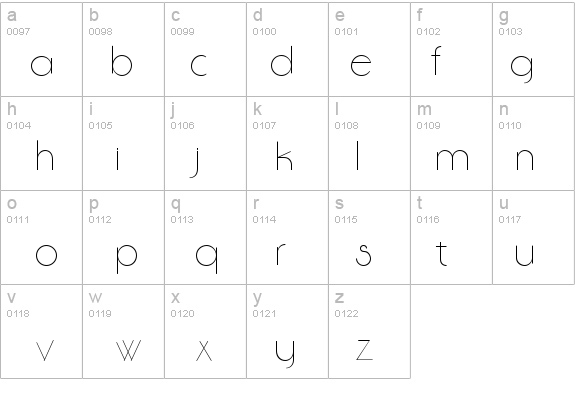 AaseLight details - Free Fonts at FontZone.net