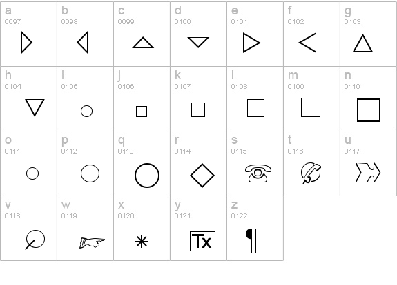 AbacusThreeSSK details - Free Fonts at FontZone.net