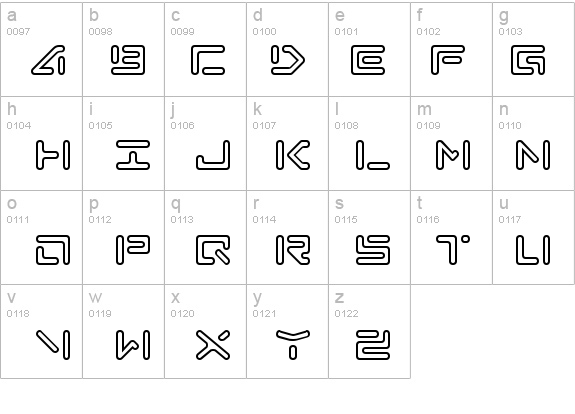 Abduction II details - Free Fonts at FontZone.net