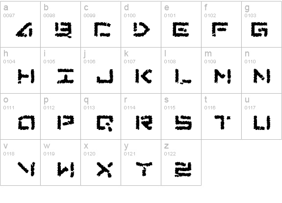 Abduction III details - Free Fonts at FontZone.net