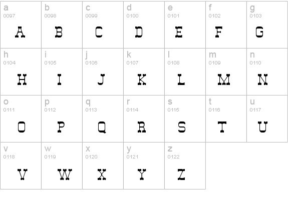 Abilene Regular DB details - Free Fonts at FontZone.net