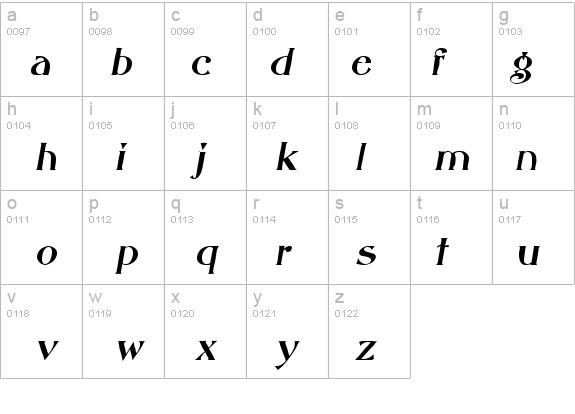 AbottOldStyle Italic details - Free Fonts at FontZone.net