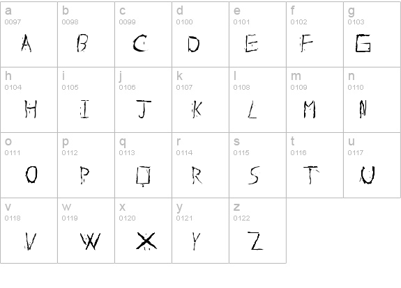About Dead details - Free Fonts at FontZone.net
