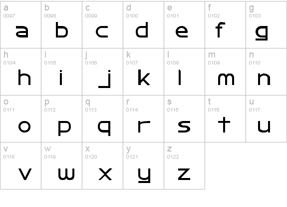 Abtecia Basic Sans Serif Font details - Free Fonts at FontZone.net