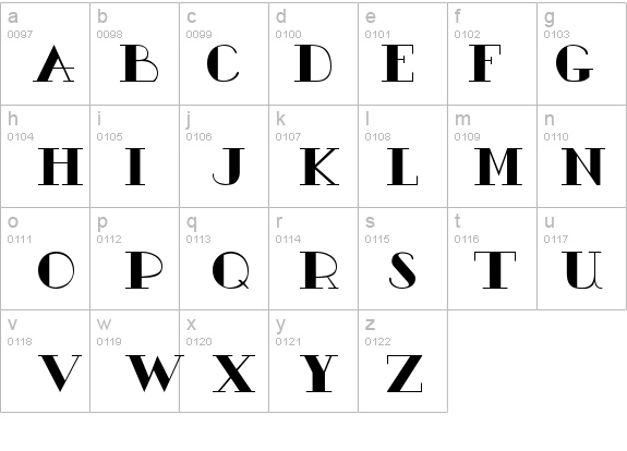 AC1 Star details - Free Fonts at FontZone.net