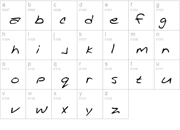 AcaciasHand Regular details - Free Fonts at FontZone.net