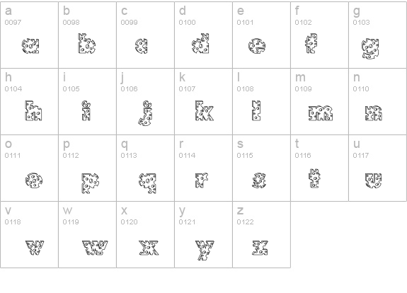 Accent Swiss Cheese details - Free Fonts at FontZone.net