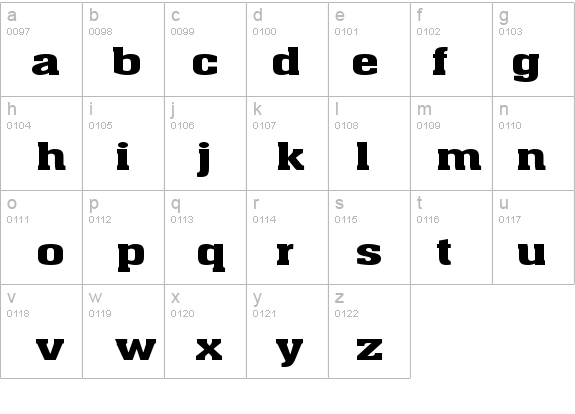 Ache-Extended Bold details - Free Fonts at FontZone.net