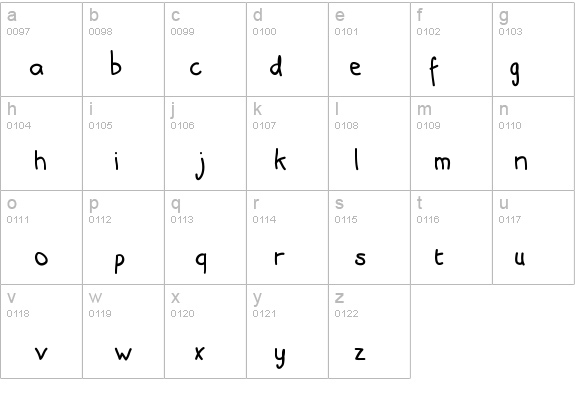 adams hand details - Free Fonts at FontZone.net