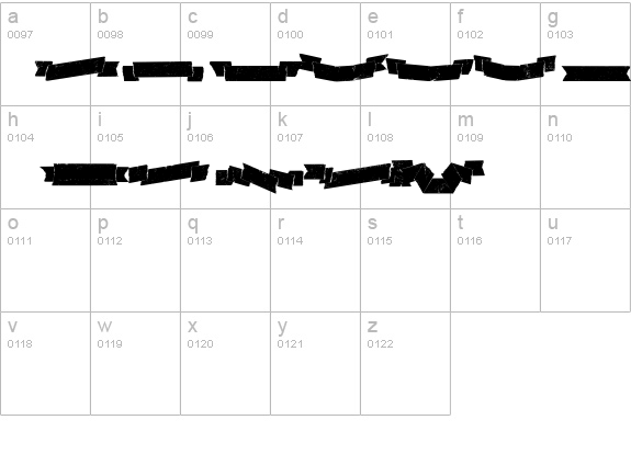 Adhesive Nr. Seven Banners details - Free Fonts at FontZone.net