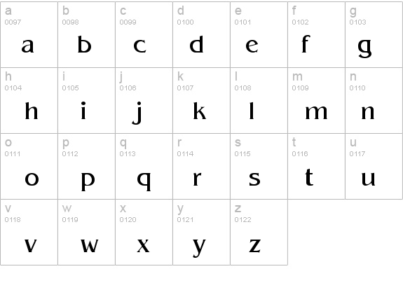 AidaBook details - Free Fonts at FontZone.net