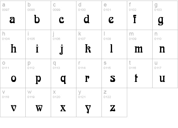 Aidan Normal details - Free Fonts at FontZone.net