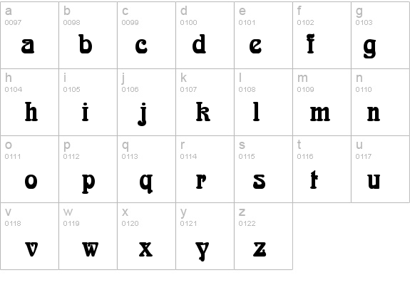 Aidan Thin Bold details - Free Fonts at FontZone.net