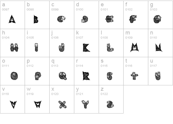 AIxDARBOTZCUMI details - Free Fonts at FontZone.net