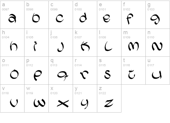 Akareb details - Free Fonts at FontZone.net