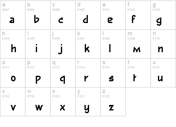 Akimbo details - Free Fonts at FontZone.net