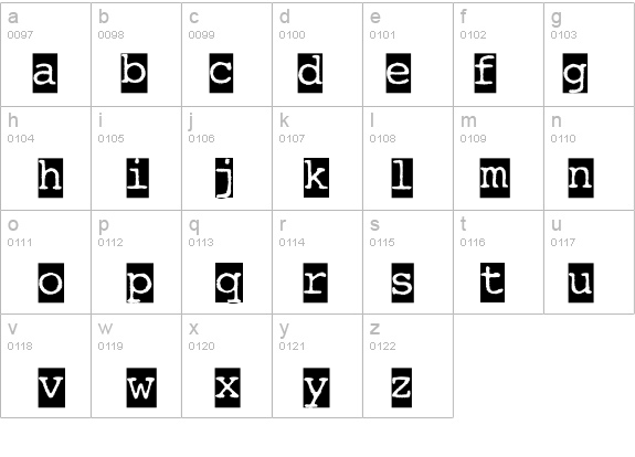 AL Eyewitness details - Free Fonts at FontZone.net