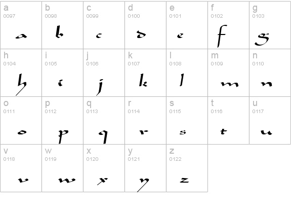 AladdinExpanded Regular details - Free Fonts at FontZone.net