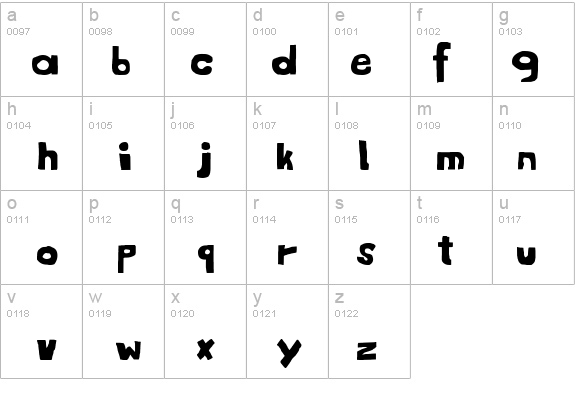 alamakota details - Free Fonts at FontZone.net