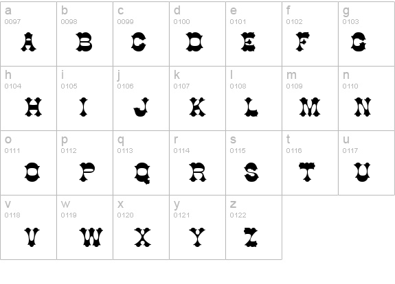 Alamo SSi details - Free Fonts at FontZone.net
