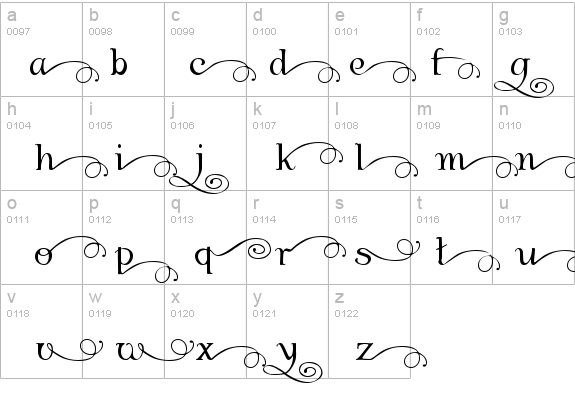 Albemarle End Swash details - Free Fonts at FontZone.net