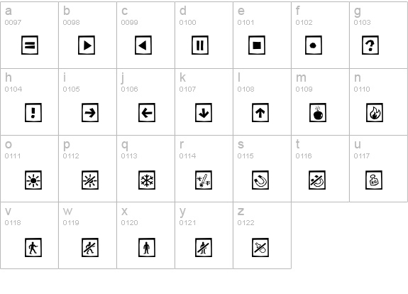 AleSignsCageLL details - Free Fonts at FontZone.net