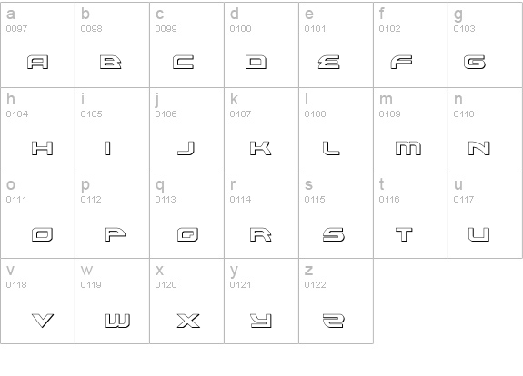 Alexis 3D details - Free Fonts at FontZone.net