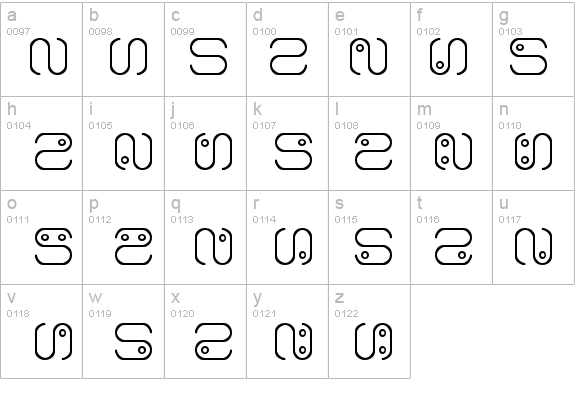 Alien Language details - Free Fonts at FontZone.net