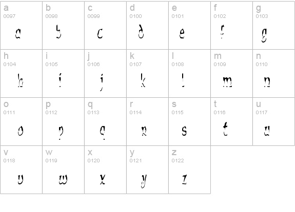 Alien Script details - Free Fonts at FontZone.net