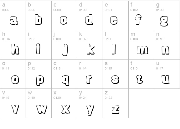 Almonte Slam details - Free Fonts at FontZone.net