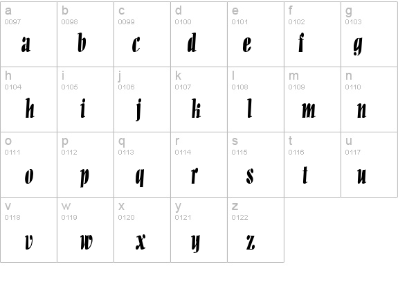Aloe-Condensed Normal details - Free Fonts at FontZone.net