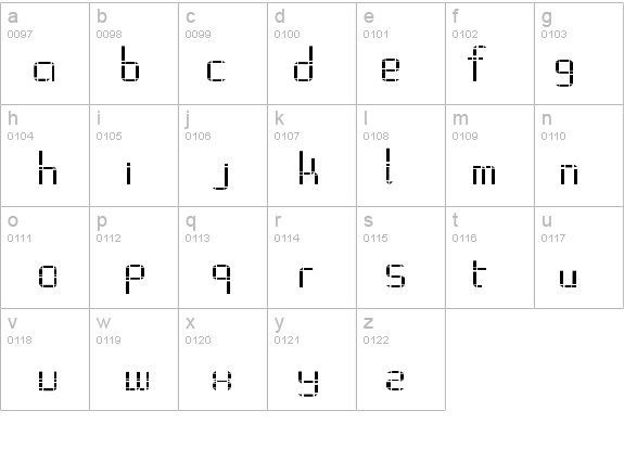 Alphabet_2 details - Free Fonts at FontZone.net