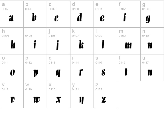 Alto T. details - Free Fonts at FontZone.net