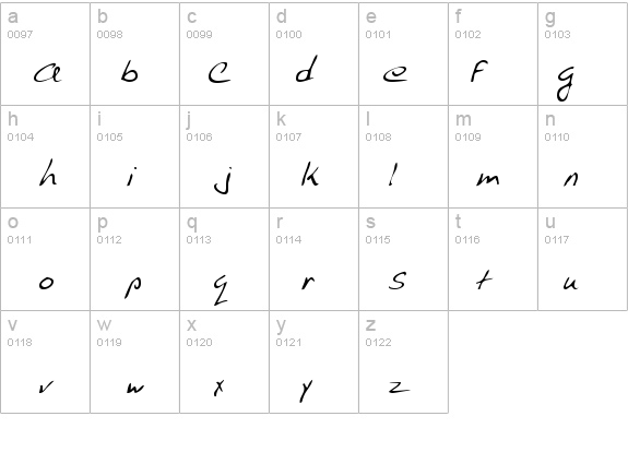 AlvinsHand Regular details - Free Fonts at FontZone.net