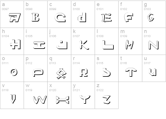 Amalgam Shadow details - Free Fonts at FontZone.net